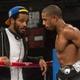 Director Ryan Coogler and actor Michael B. Jordan working on Creed
Barry Wetcher